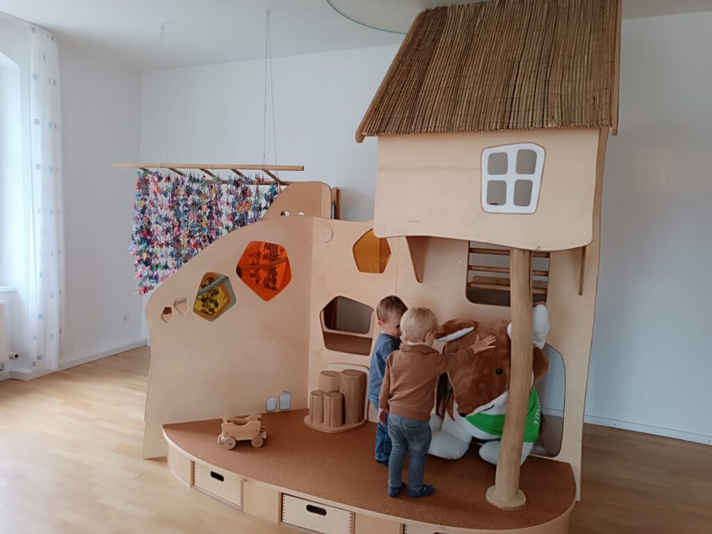 Spielecke mit Kindern