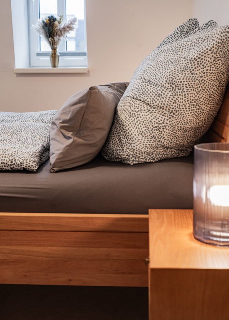 Bett Ferienwohnung