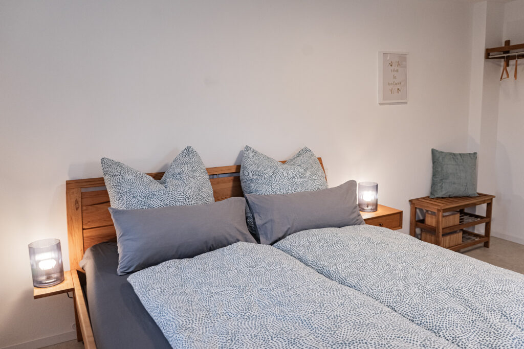 Doppelbett Ferienwohnung