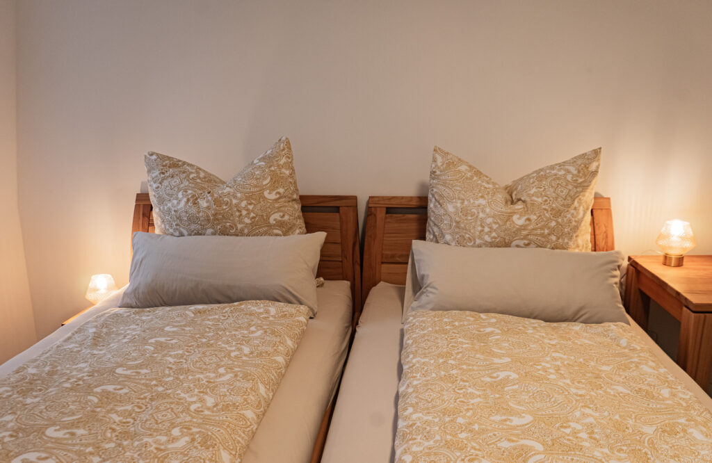 Doppelbett Ferienwohnung