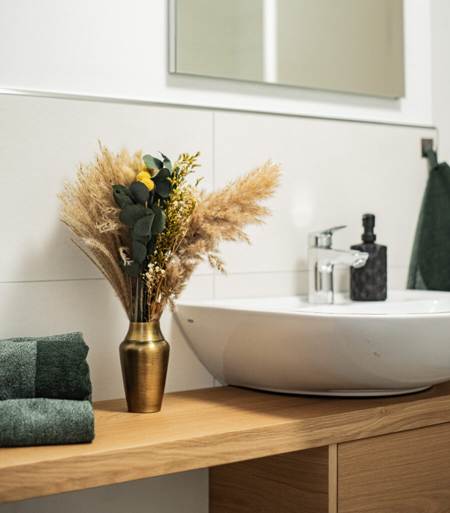 Waschbecken Ferienwohnung